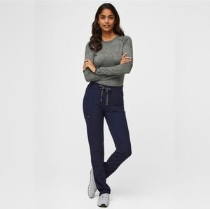Figs Yola High Waisted Skinny Scrub Pants